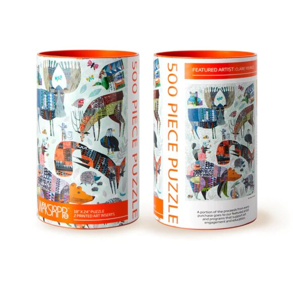 Werkshoppe Woodland Creatures 500 Piece Jigsaw Puzzle - Picture 8 of 8